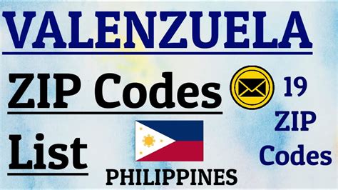 mapulang lupa valenzuela zip code|Philippine ZIP Codes .